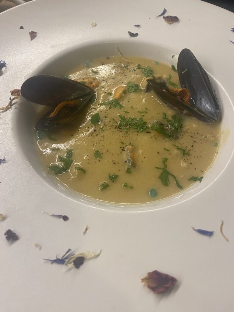 Zuppa ceci e cozze Ricette di pesce