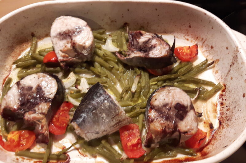 Tranci di palamita al forno