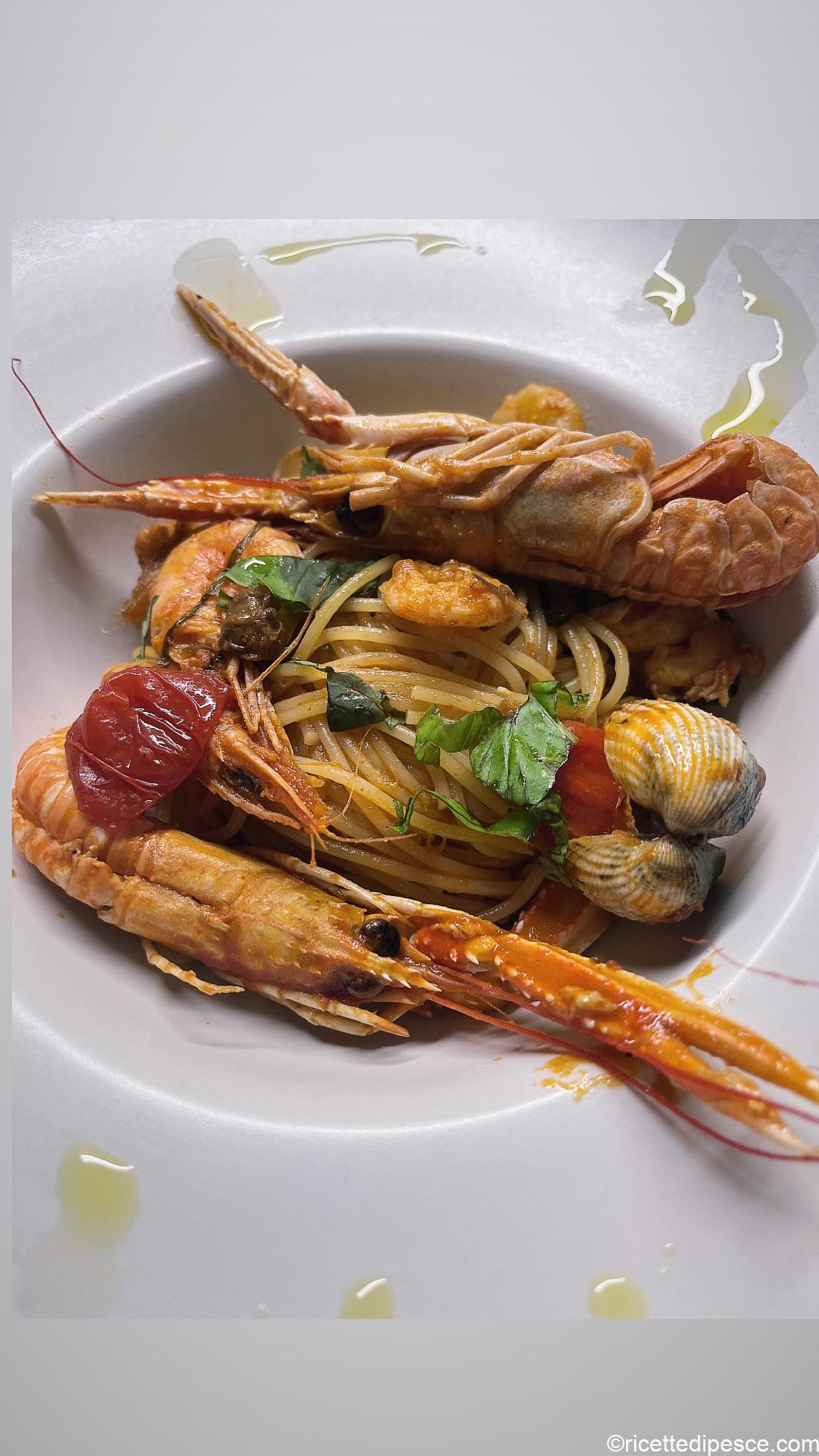 spaghetti alla pescatora