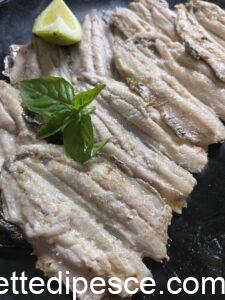 Alacce al limone e basilico