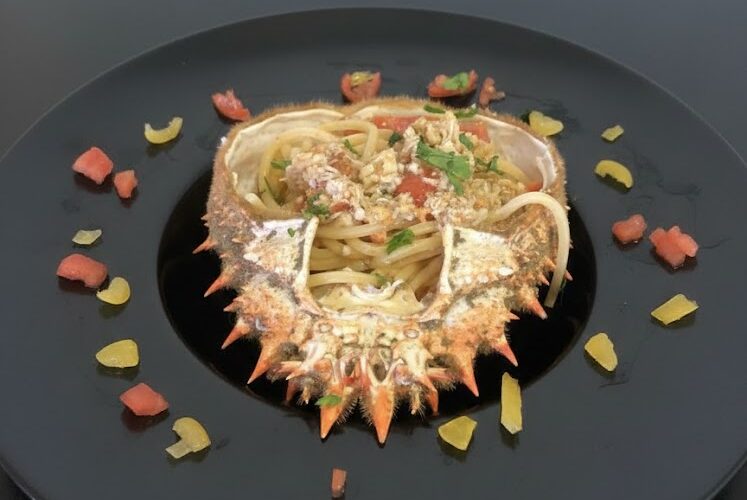 spaghetto quadrato alla grancevola