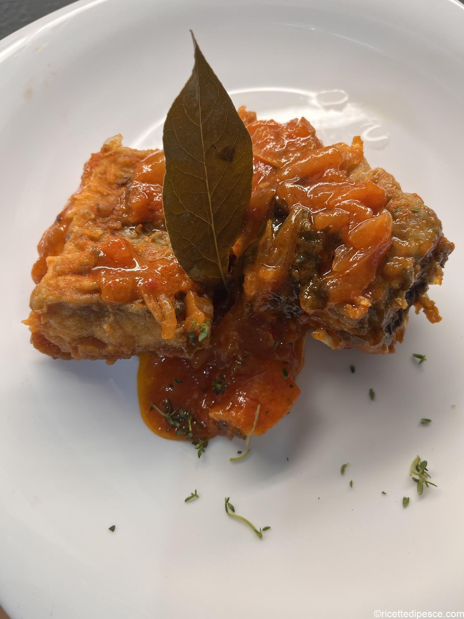 Cefalo alla scabecciu