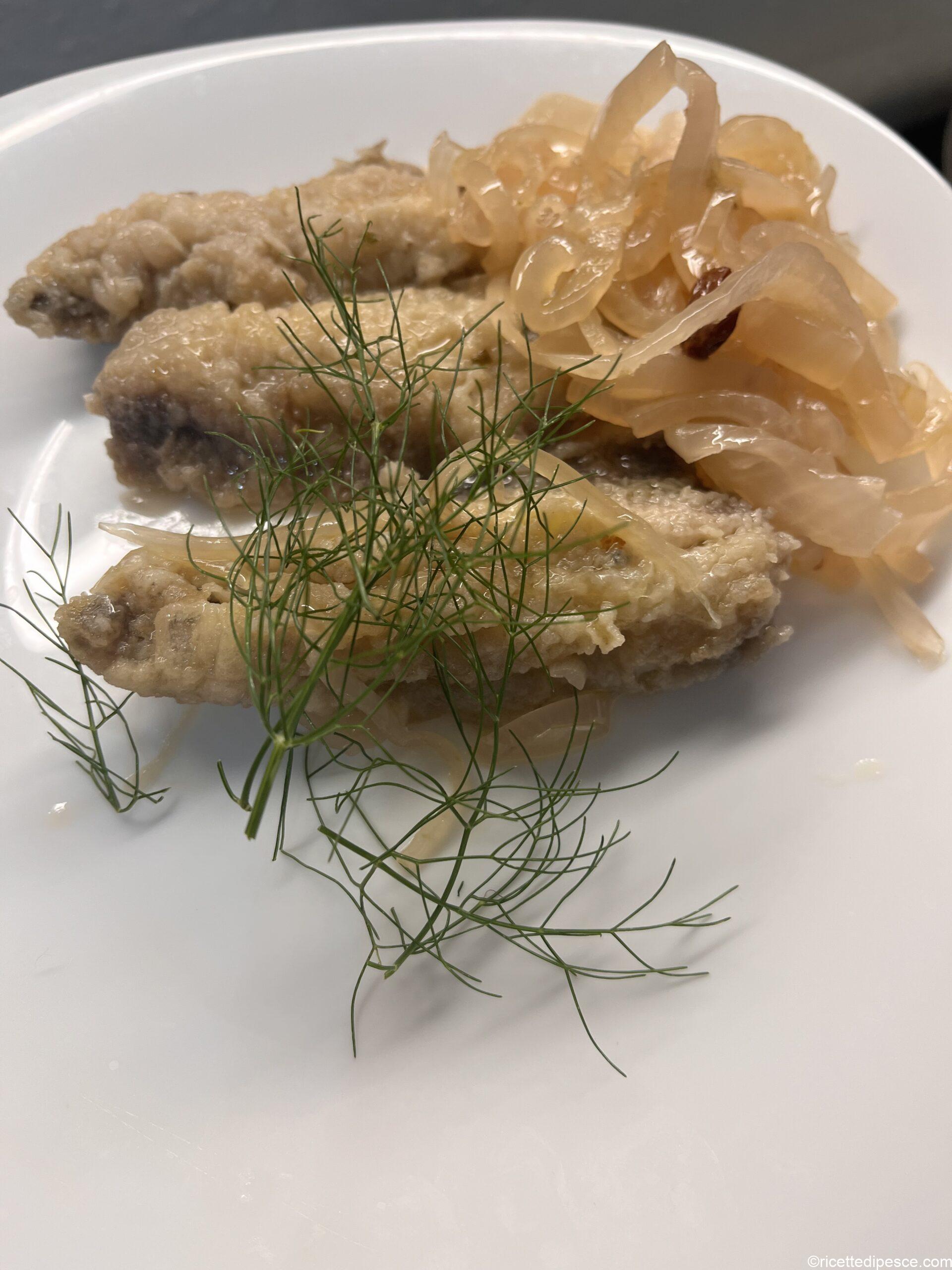 Alacce in saor: la ricetta della cucina veneziana